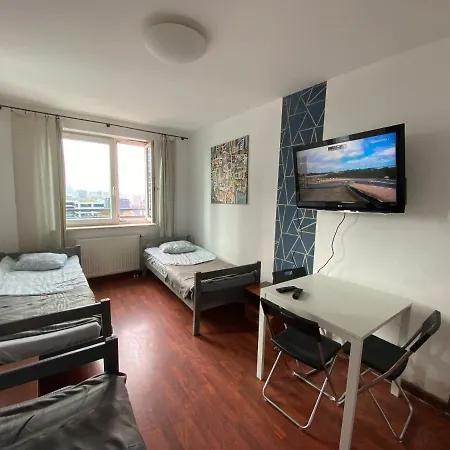 Panorama View- Centrum Hostel Warschau